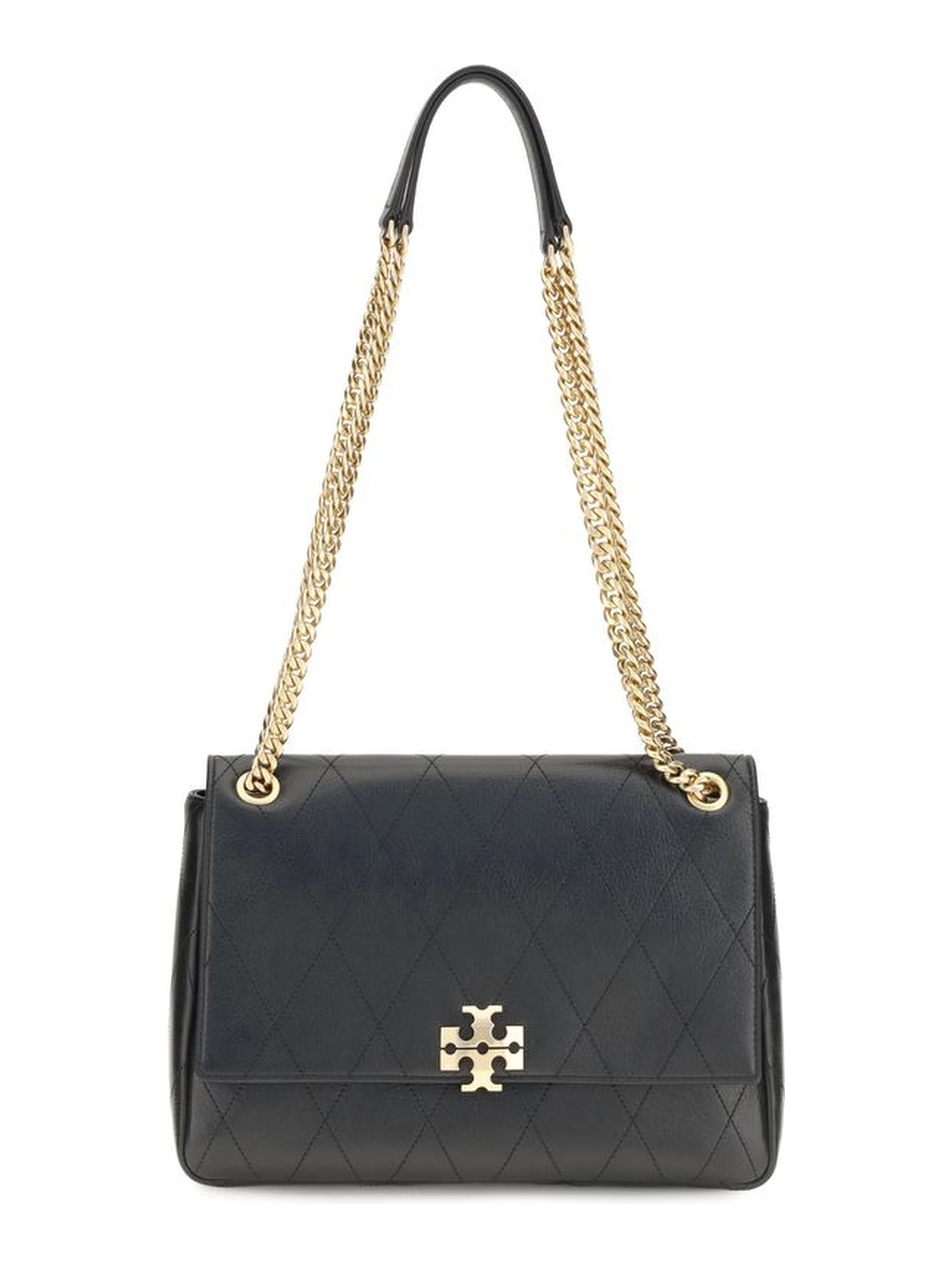 Black Calf Leather Bos Taurus Shoulder Bag