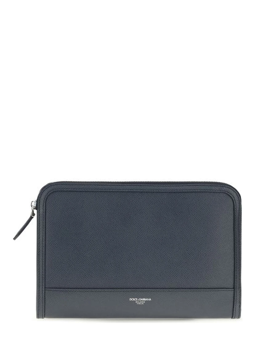 Blue Calf Leather Bos Taurus Wallet