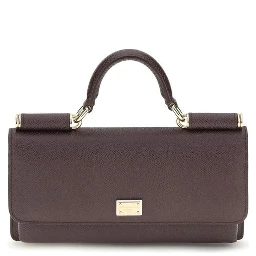 Brown Calf Leather Bos Taurus Shoulder Bag