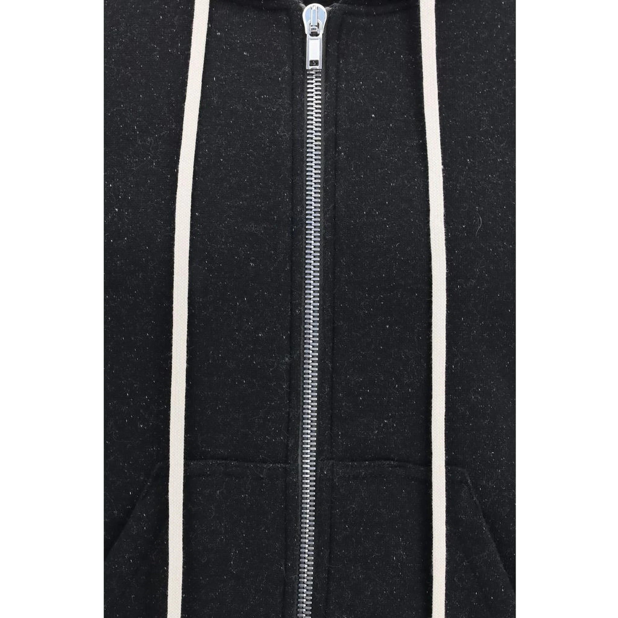 Black Cotton Sweatshirt