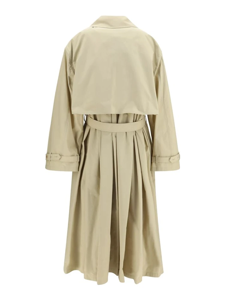 Beige Cotton Coat alternative