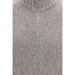 Gray Cashmere Cardigan