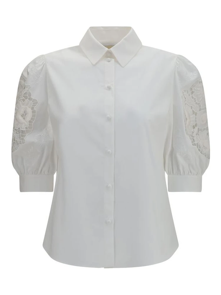 White Cotton Blouse