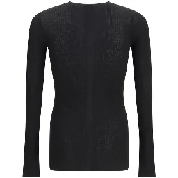 Black Wool Oves Aries Sweatshirt
