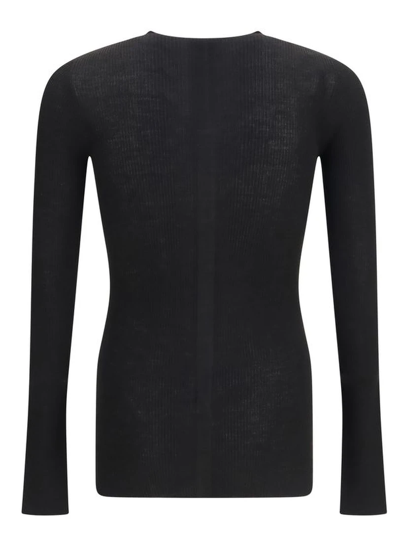 Black Wool Oves Aries Sweatshirt