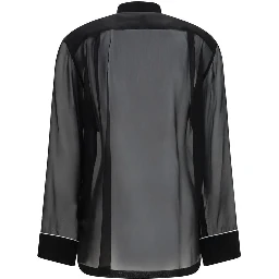 Black Silk Shirt