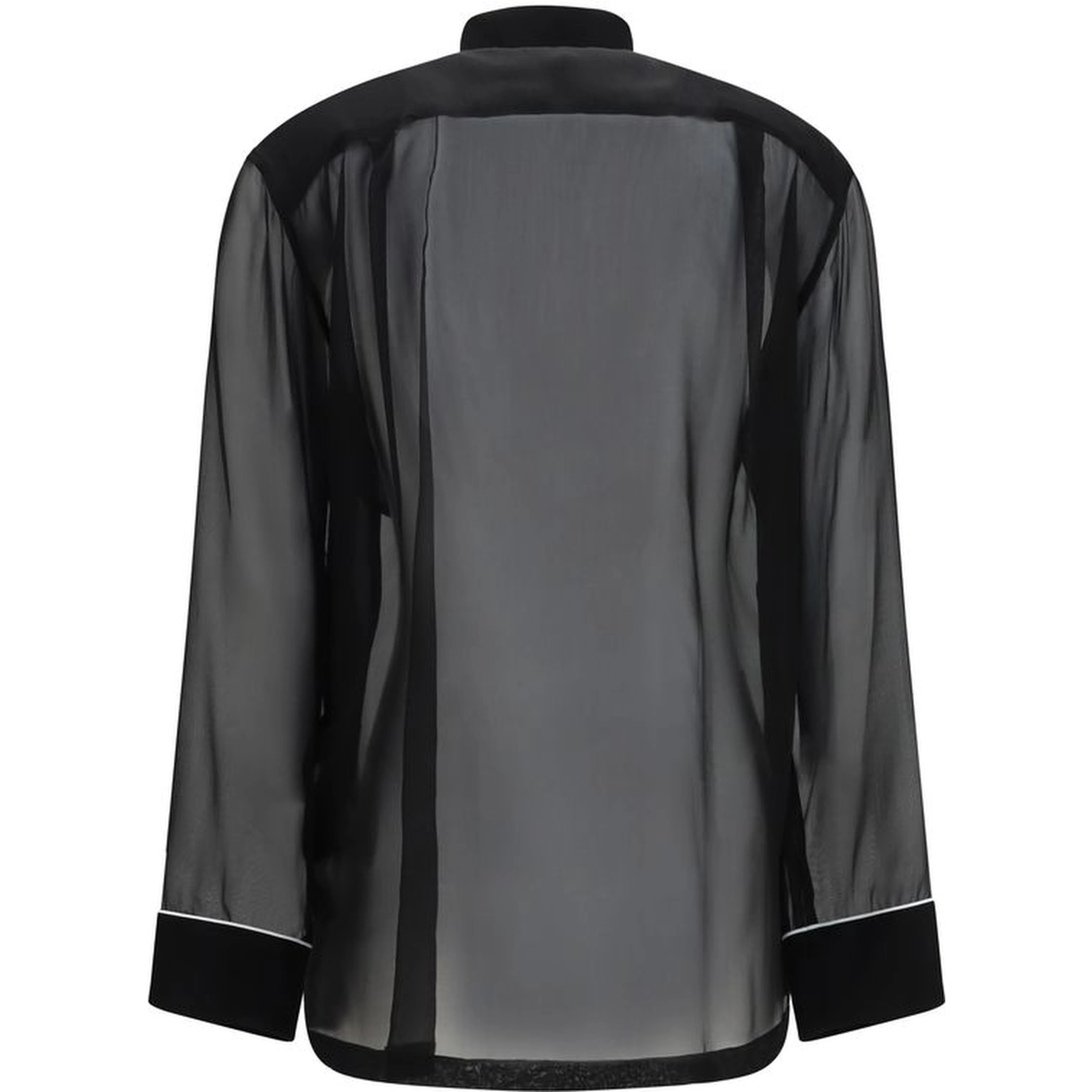 Black Silk Shirt