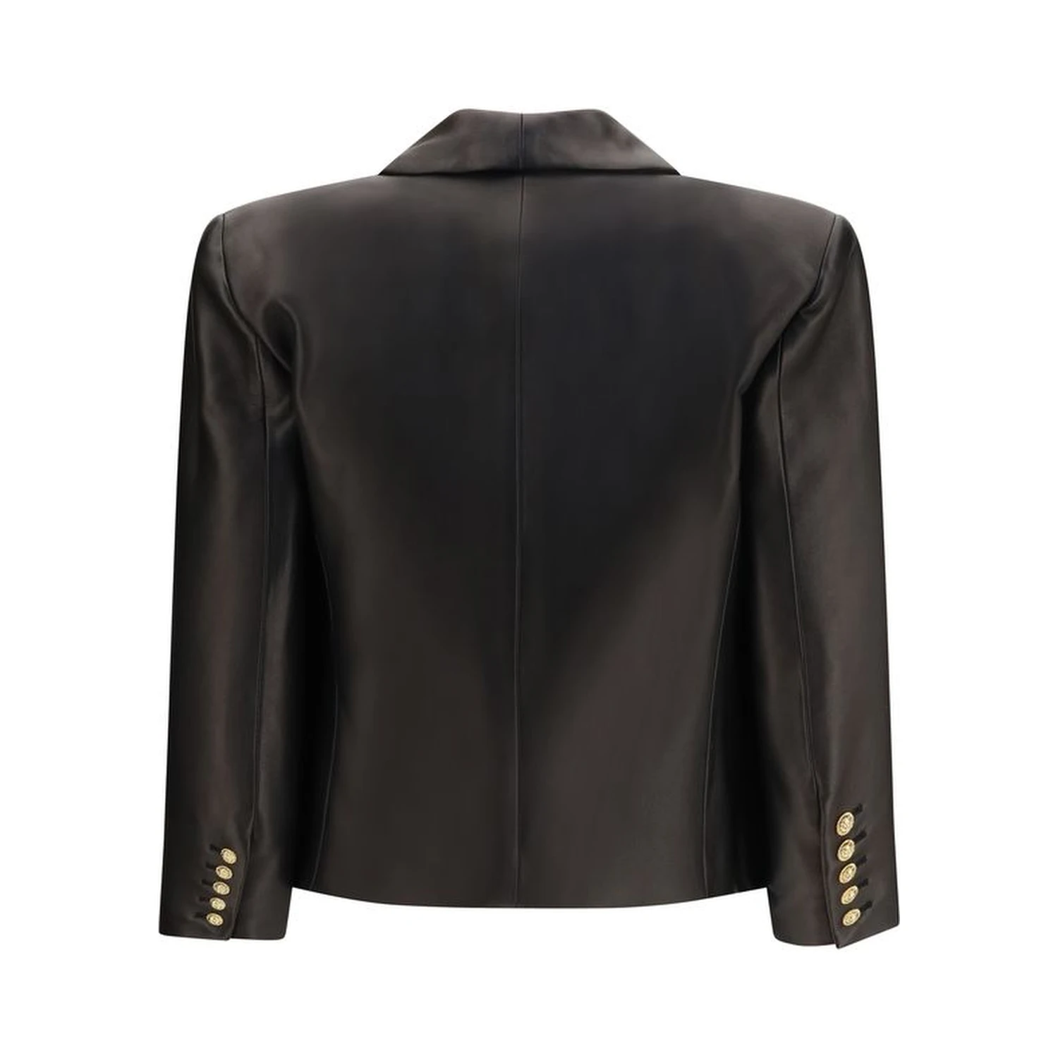 Black Lamb Ovis Aries Aries Leather Jacket
