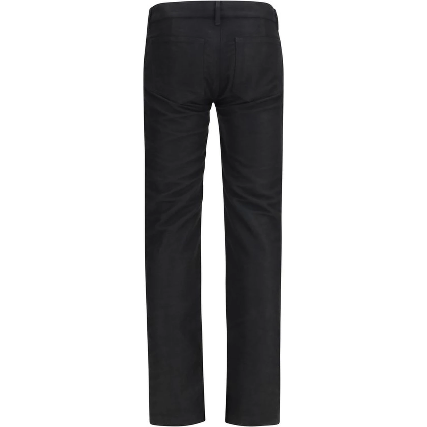 Black Wool Oves Aries Straight-Leg Jeans
