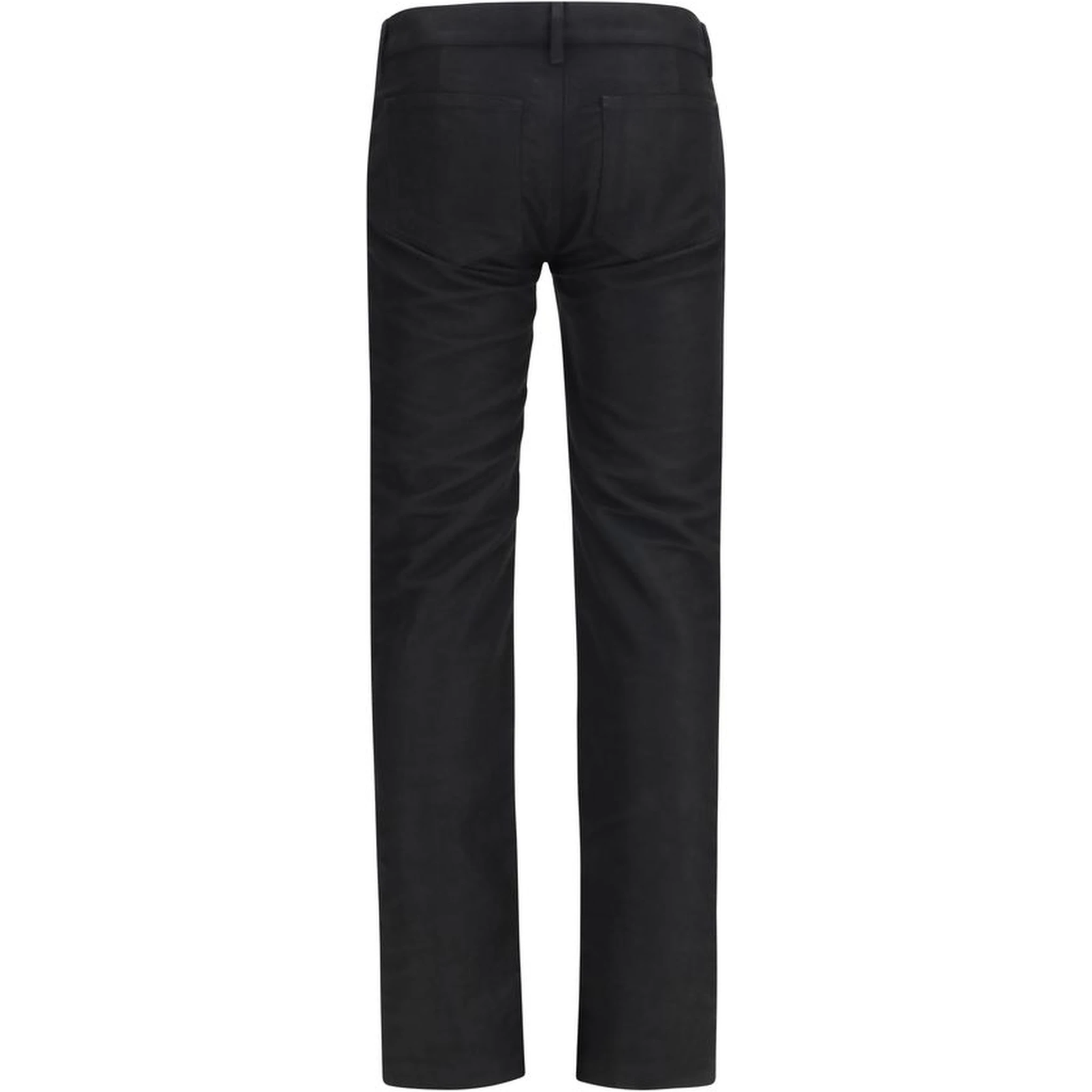 Black Wool Oves Aries Straight-Leg Jeans