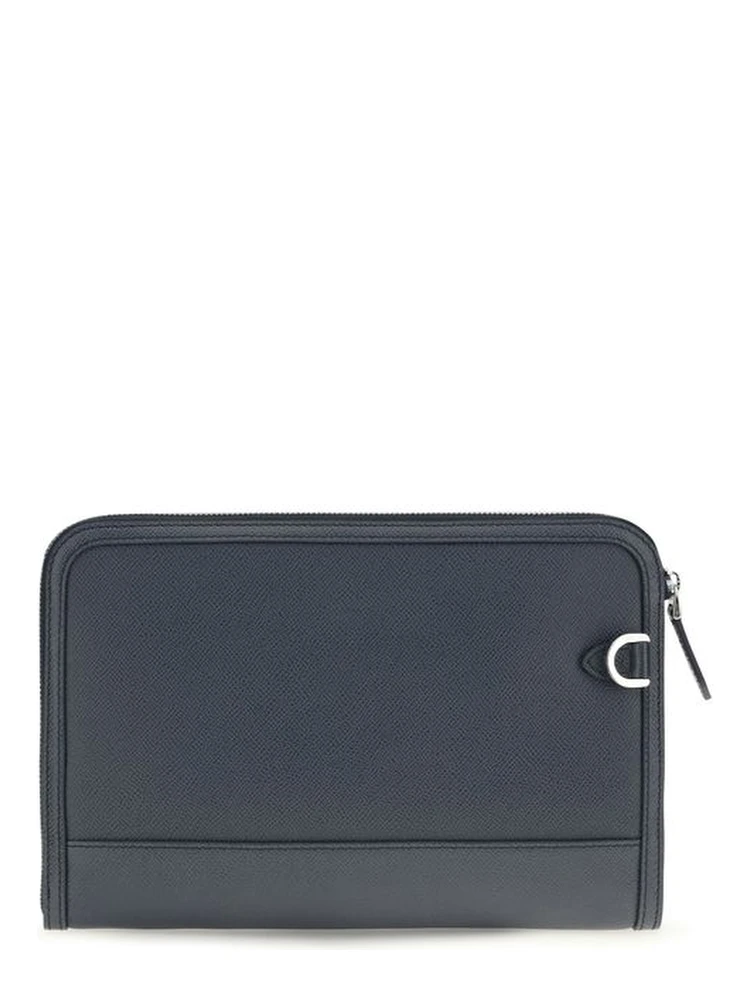Blue Calf Leather Bos Taurus Wallet alternative