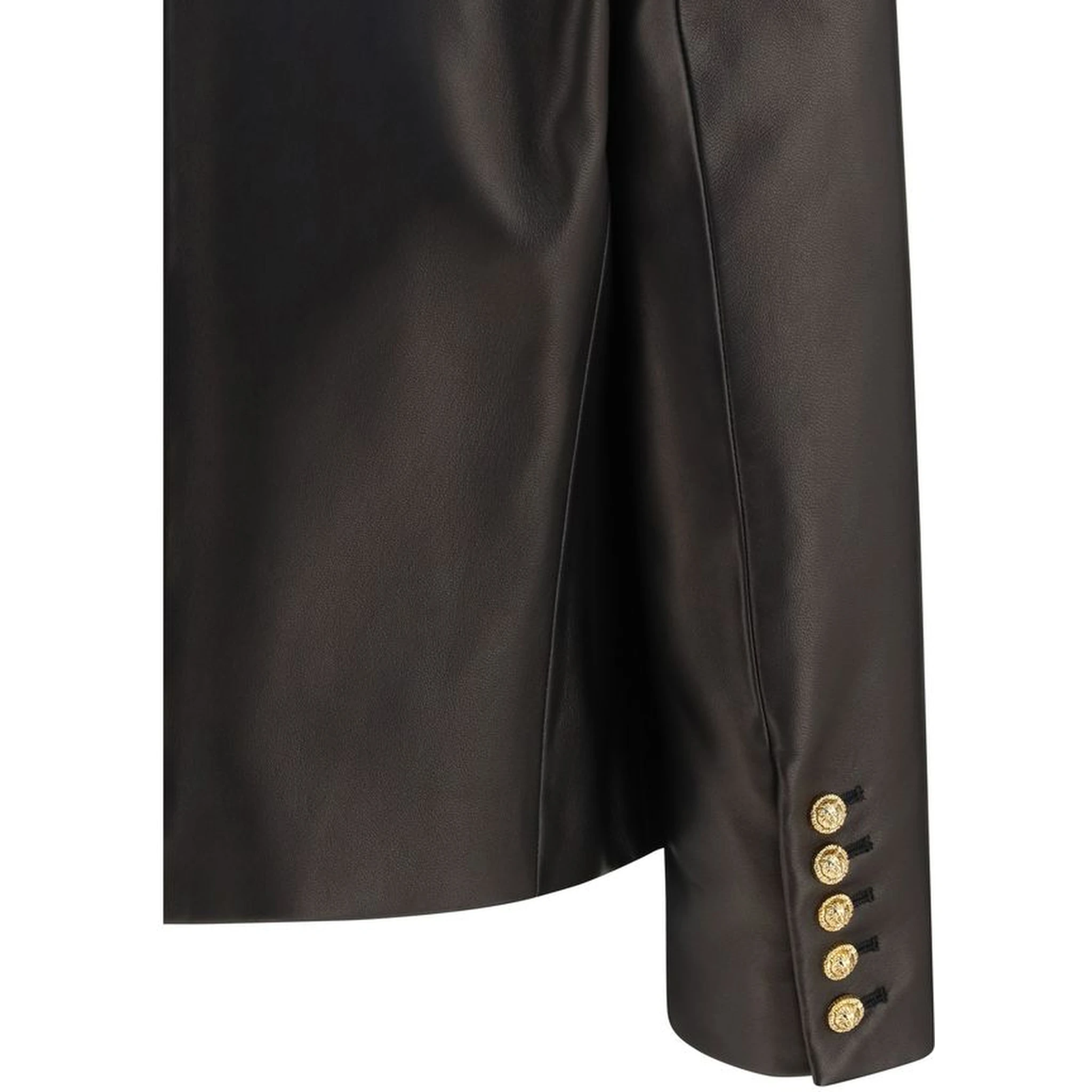 Black Lamb Ovis Aries Aries Leather Jacket