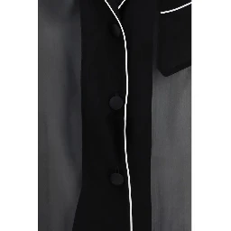Black Silk Shirt