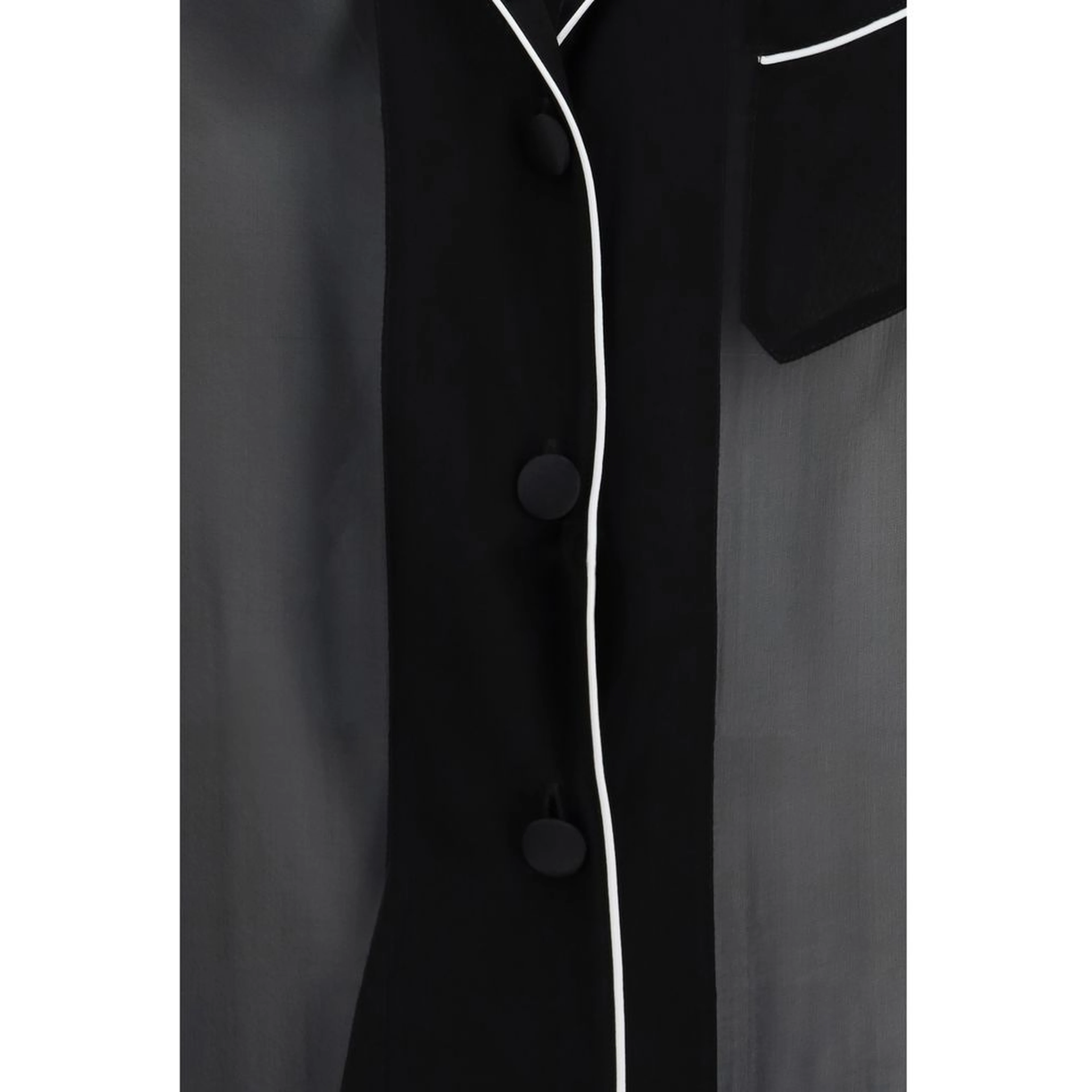 Black Silk Shirt