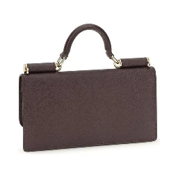 Brown Calf Leather Bos Taurus Shoulder Bag