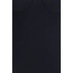 Black Polyamide One-Piece Swimsuit