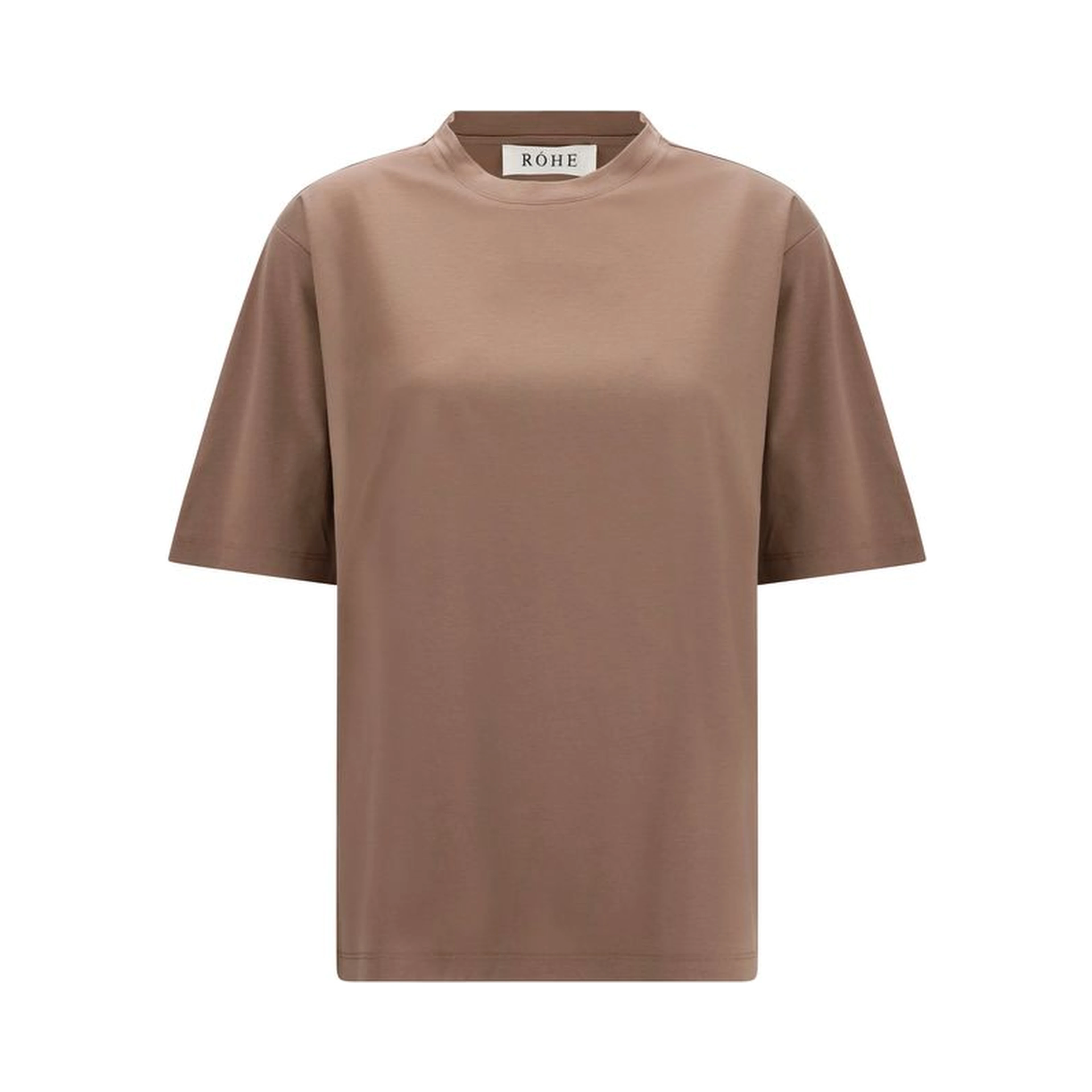 Brown Cotton T-Shirt