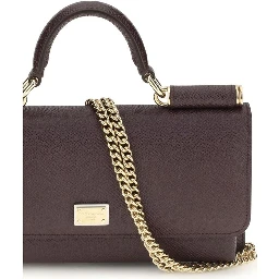 Brown Calf Leather Bos Taurus Shoulder Bag
