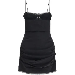 Black Silk Cocktail Dress