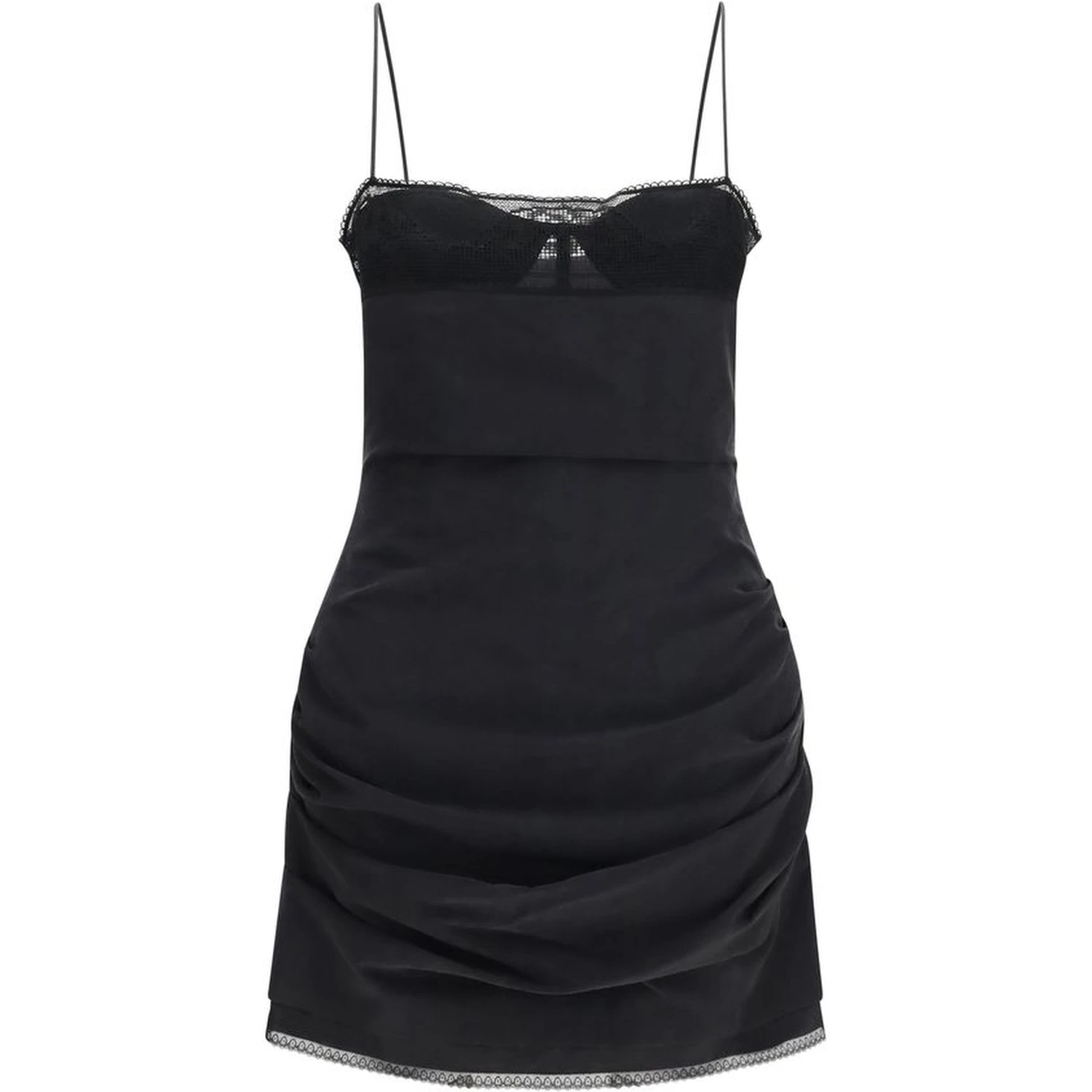 Black Silk Cocktail Dress