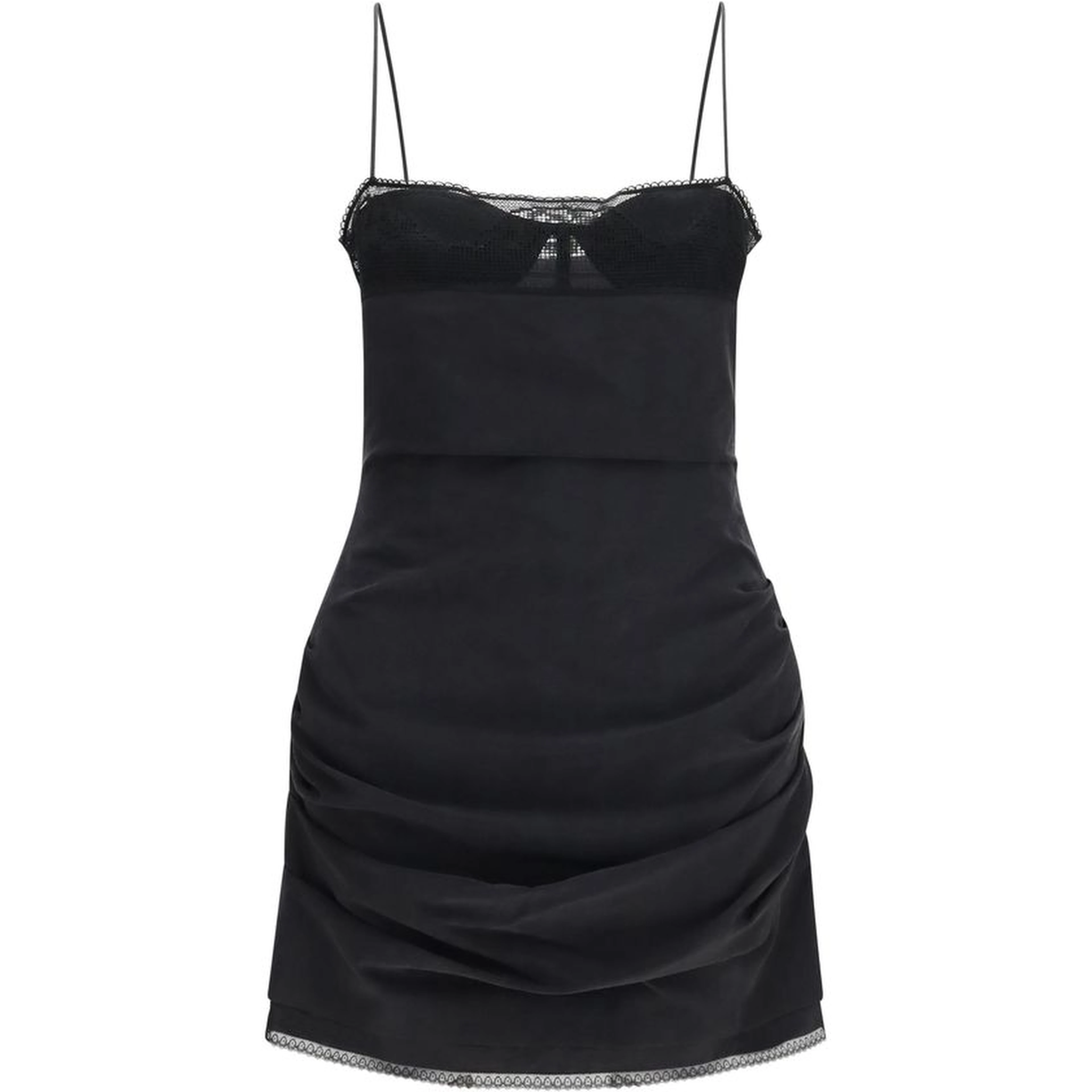 Black Silk Cocktail Dress