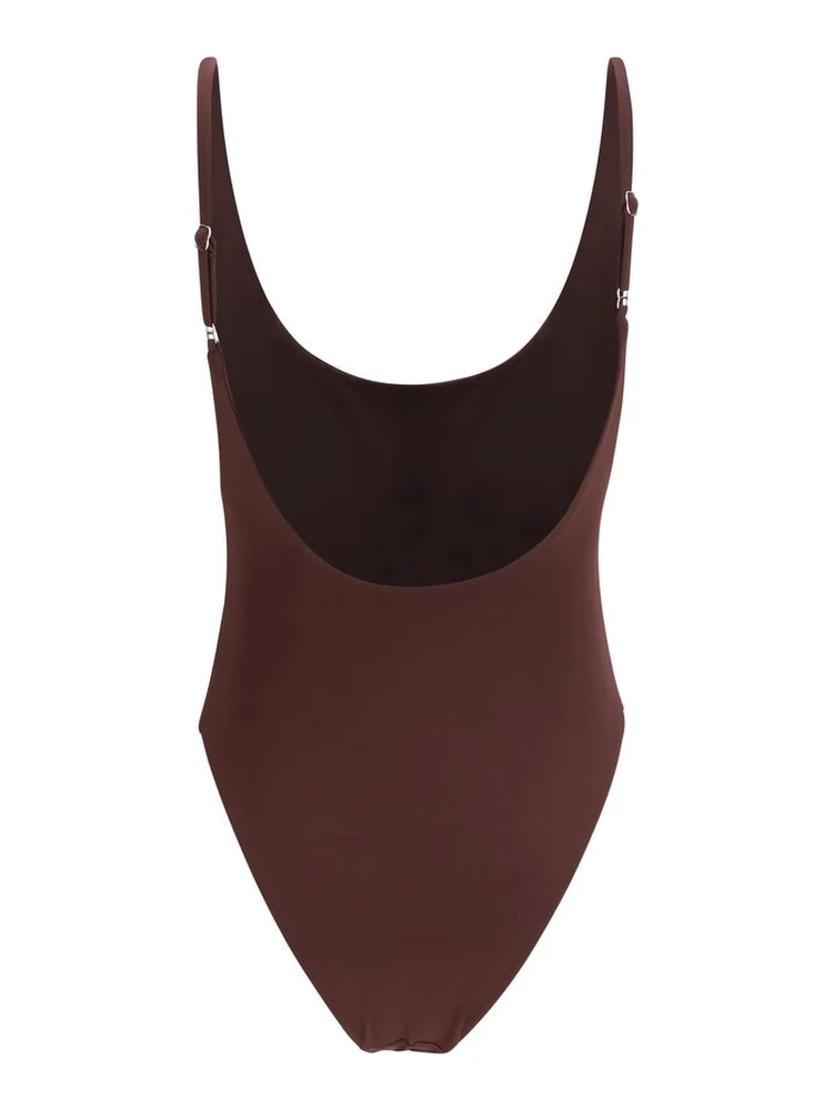 Bordeaux Polyamide One-Piece Swimsuit alternative