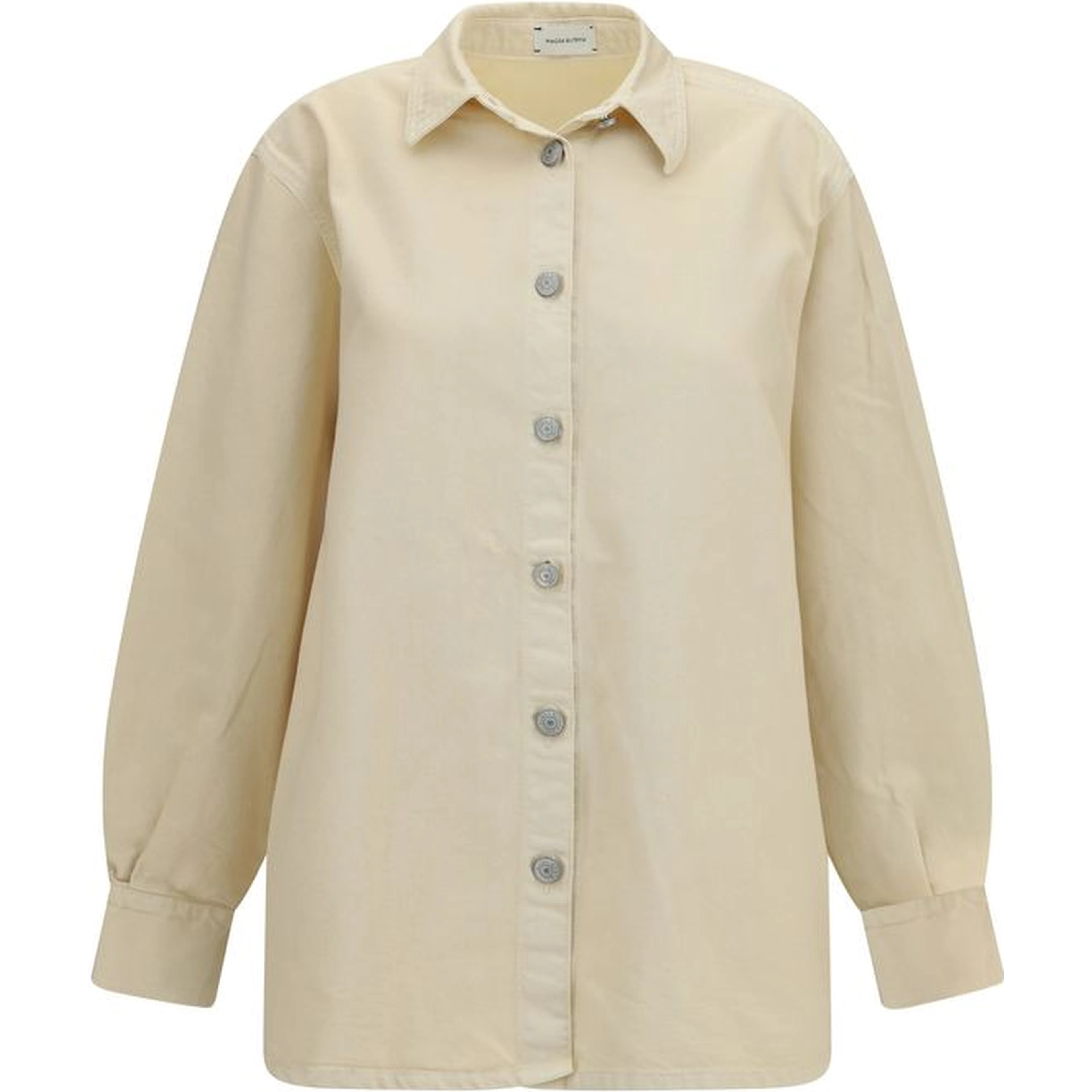 Beige Denim Shirt