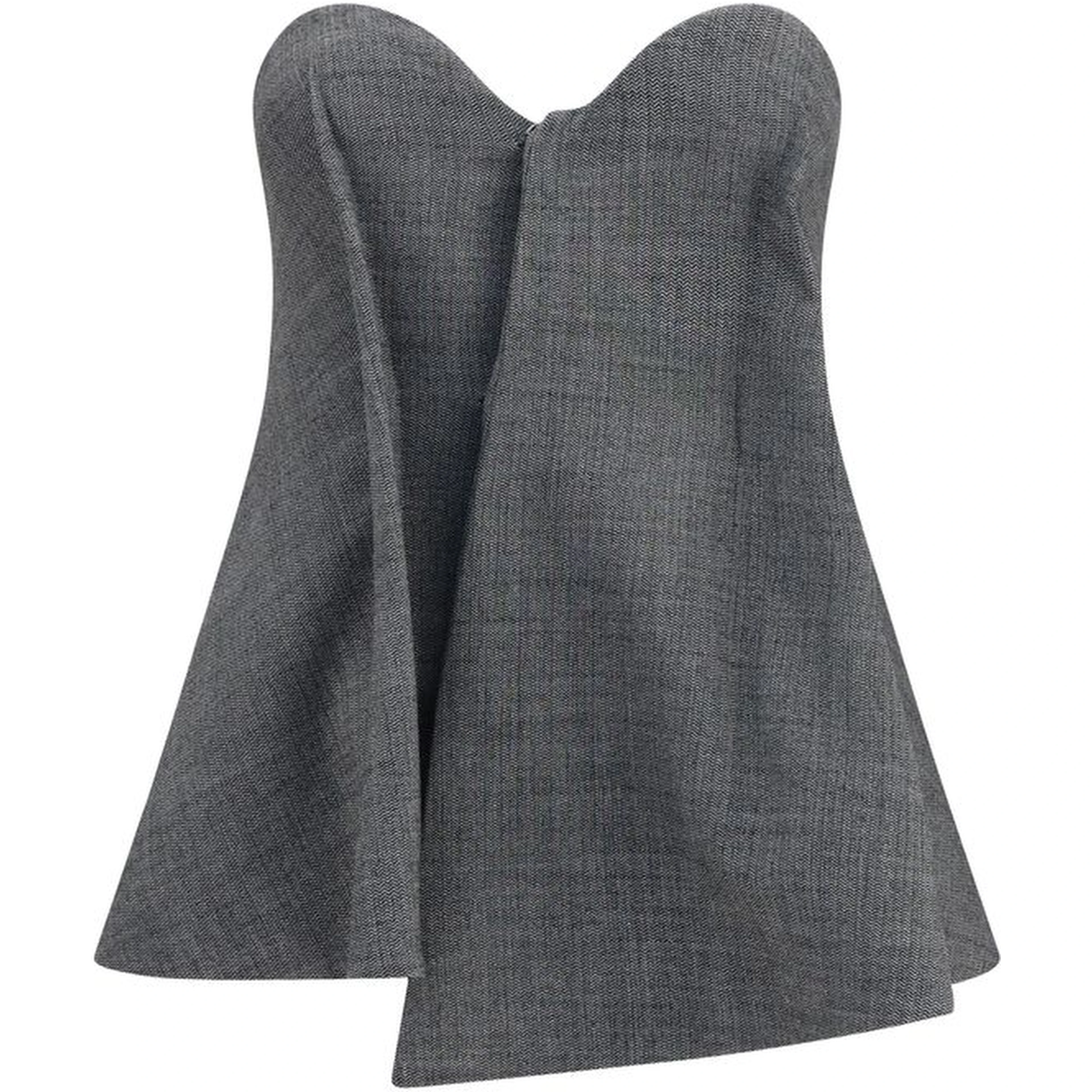 Gray Wool Oves Aries Corset