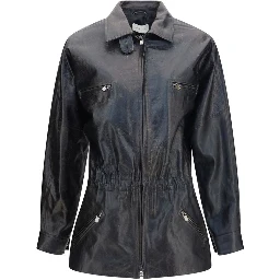 Black Lambskin Leather Jacket