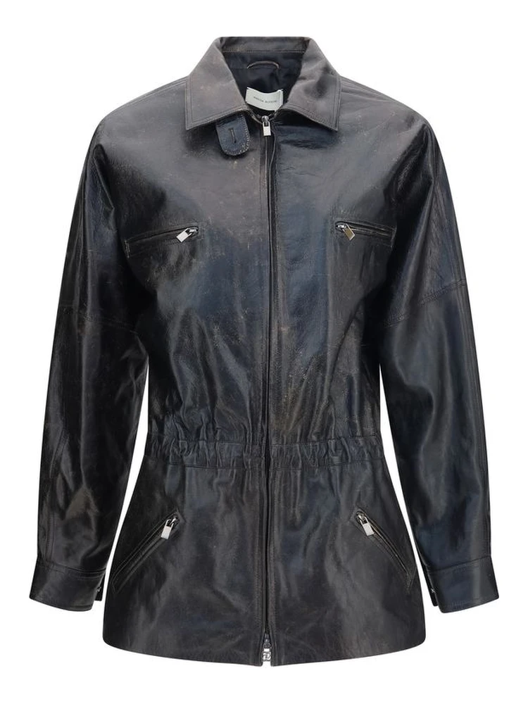 Black Lambskin Leather Jacket