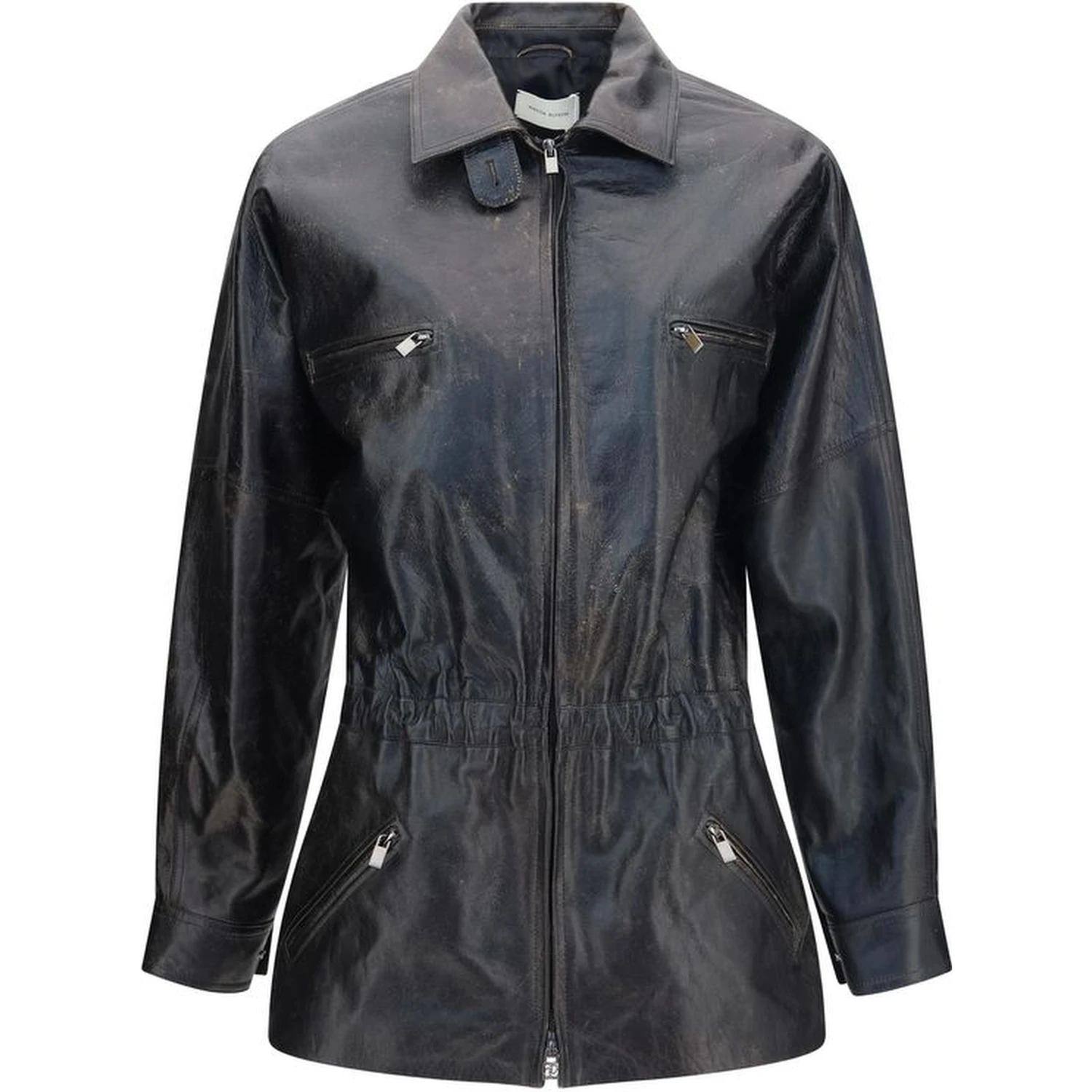 Black Lambskin Leather Jacket