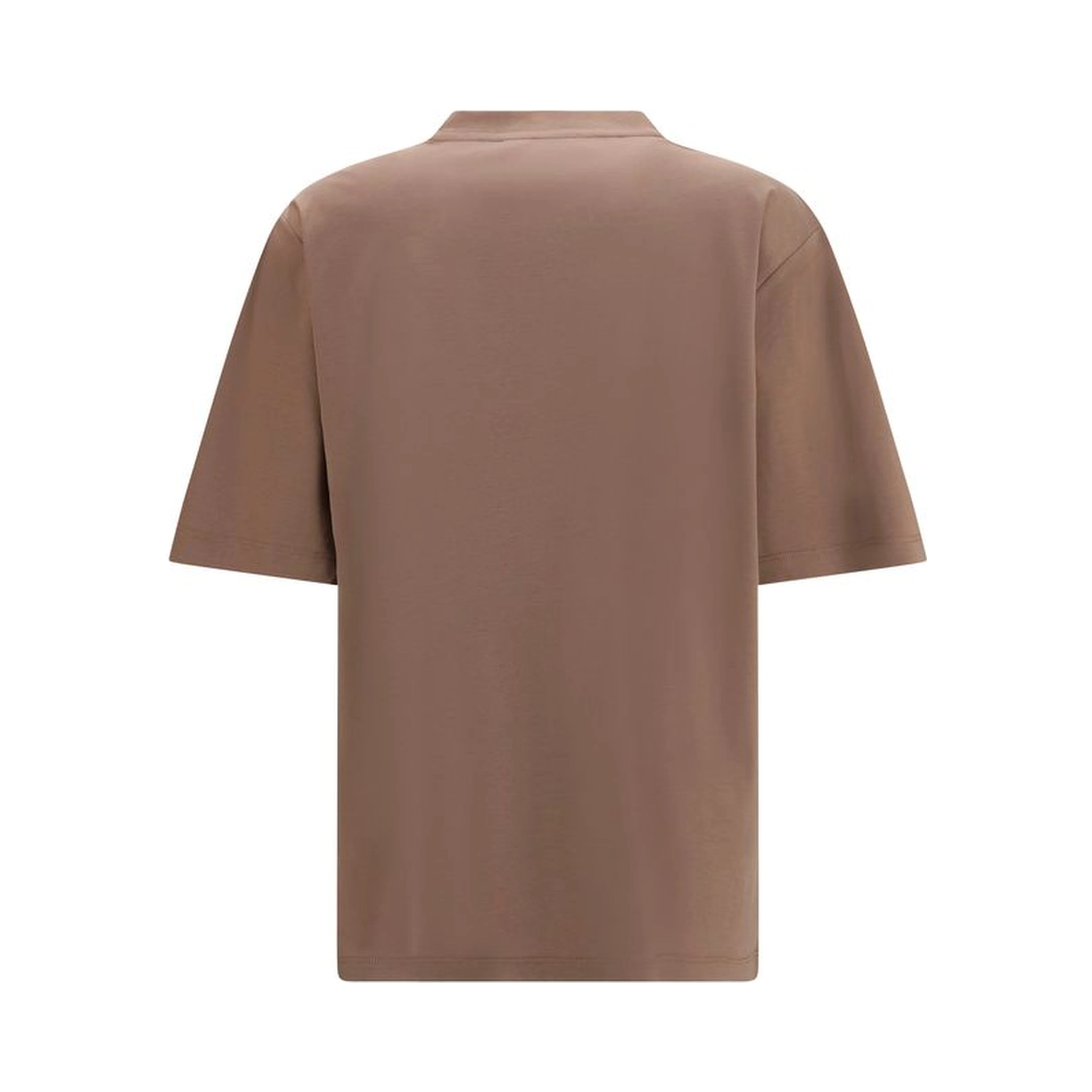 Brown Cotton T-Shirt