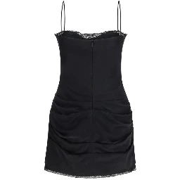 Black Silk Cocktail Dress