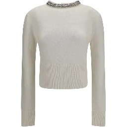 White Wool Oves Aries Sweatshirt
