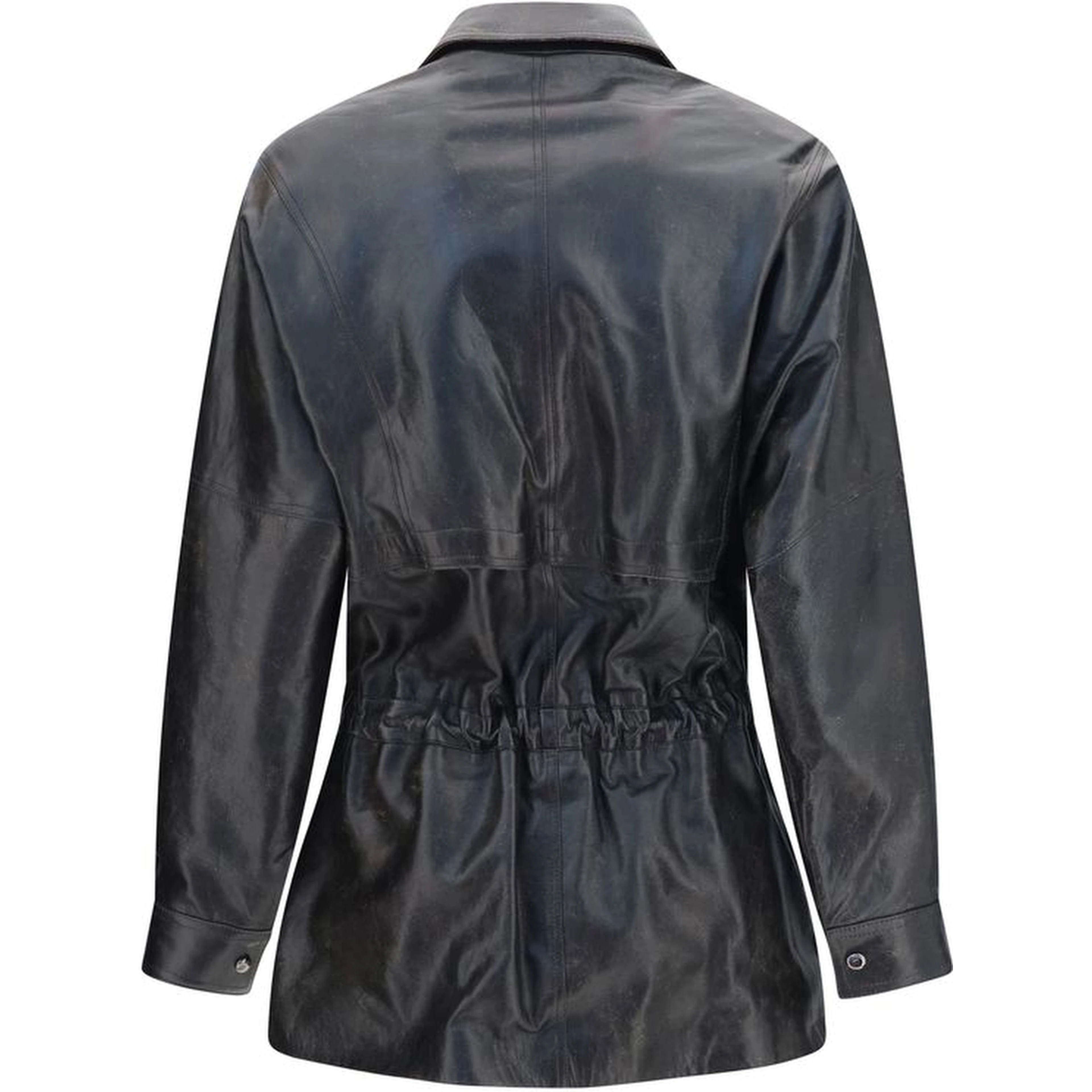 Black Lambskin Leather Jacket