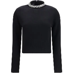 Black Wool Oves Aries Sweatshirt