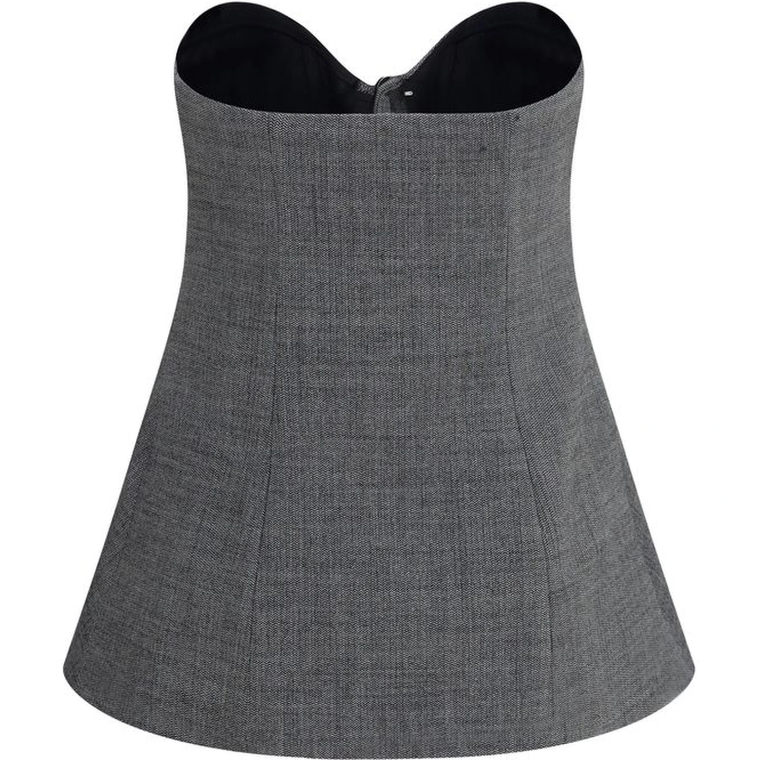 Gray Wool Oves Aries Corset