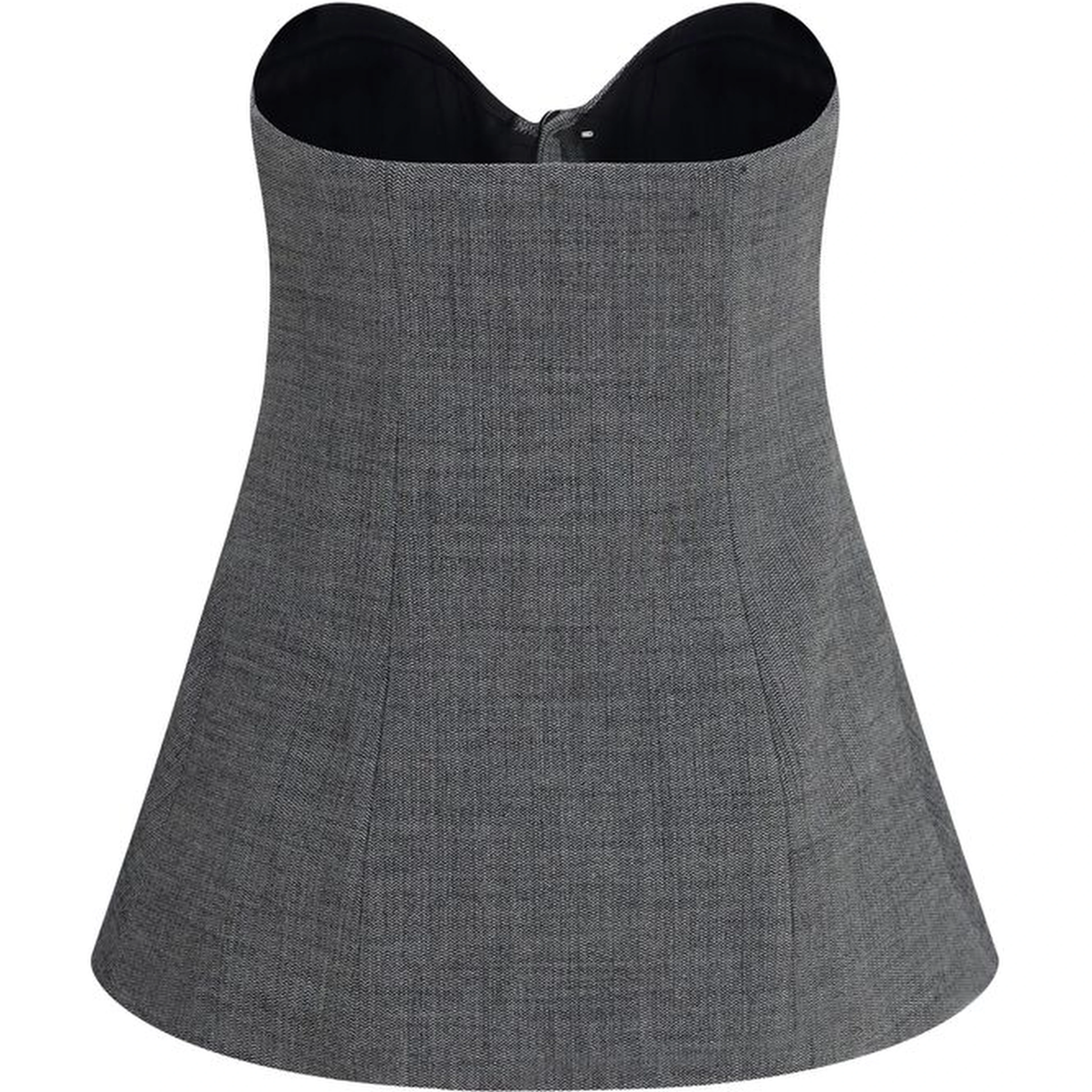 Gray Wool Oves Aries Corset