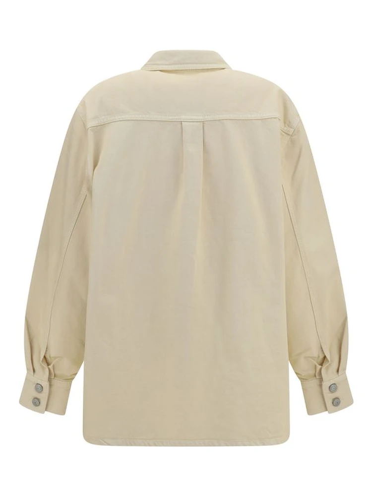 Beige Denim Shirt alternative