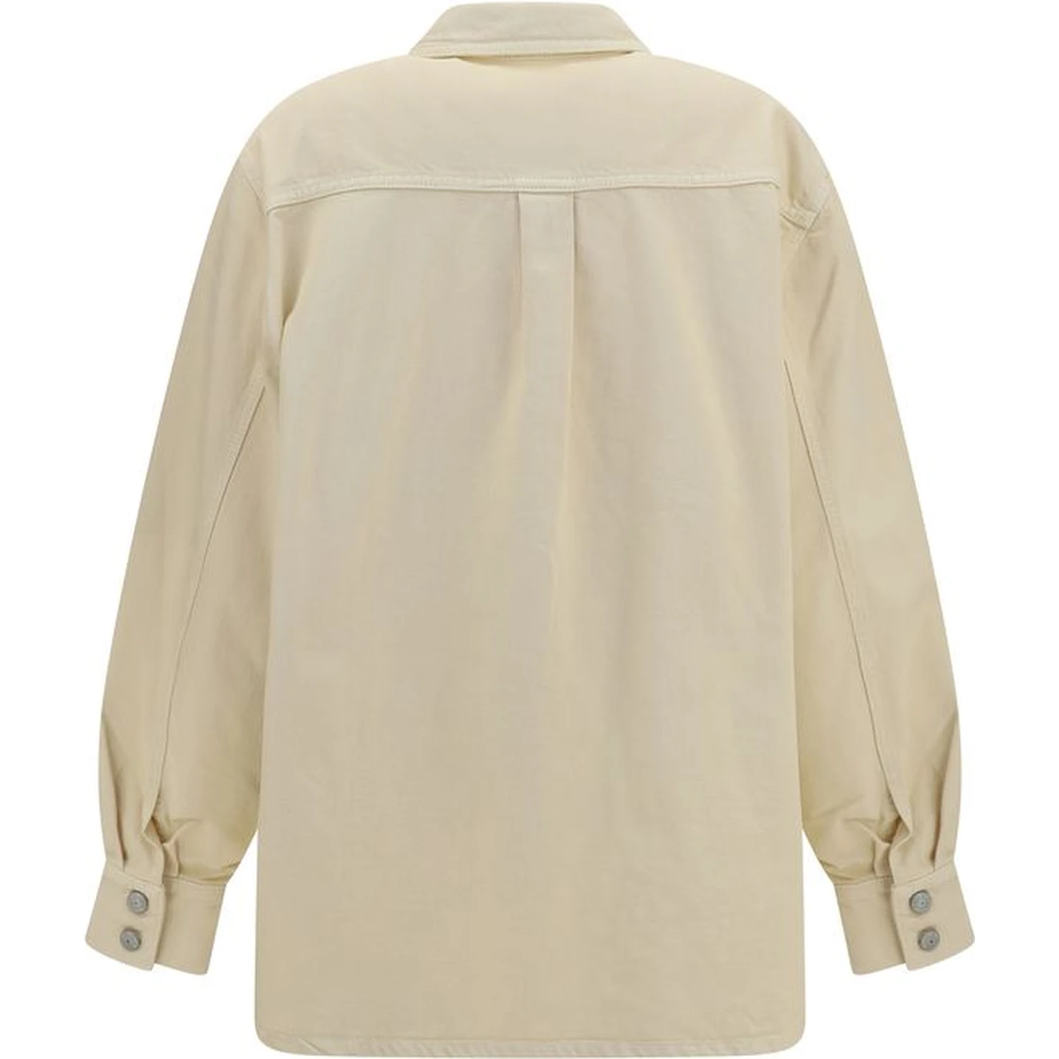 Beige Denim Shirt