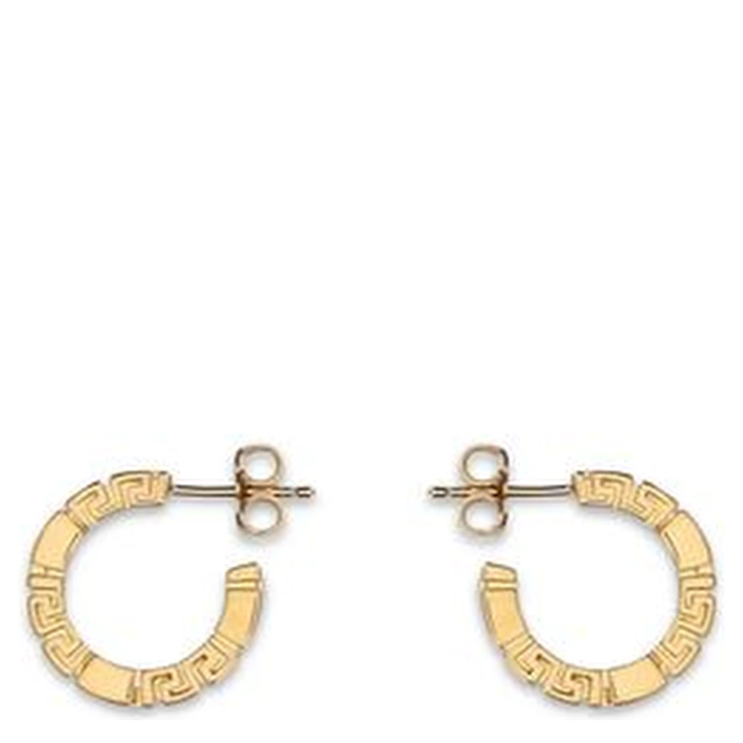 Gold Brass Earrings