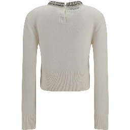 White Wool Oves Aries Sweatshirt