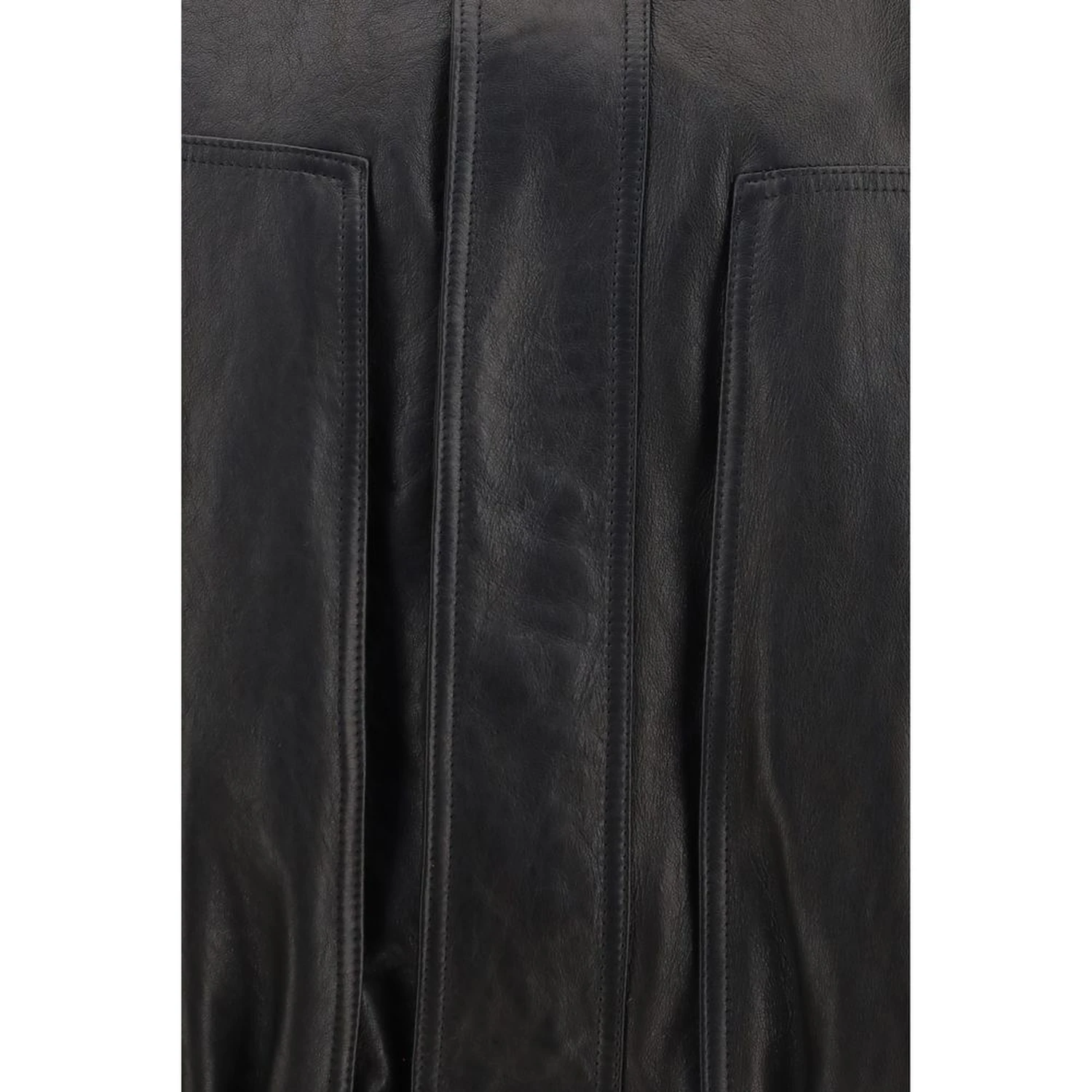 Black Lambskin Leather Jacket
