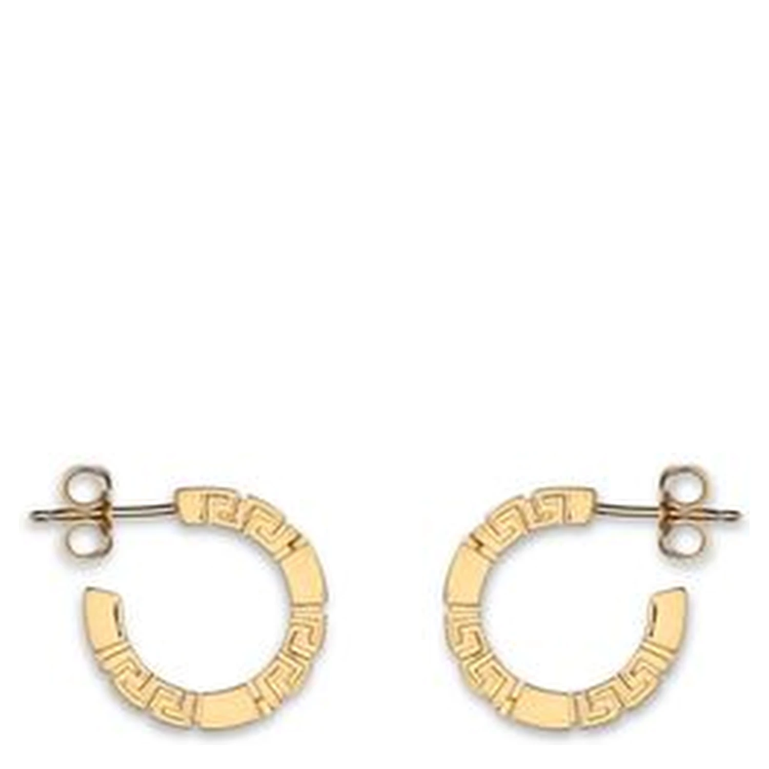 Gold Brass Earrings