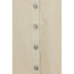 Beige Denim Shirt