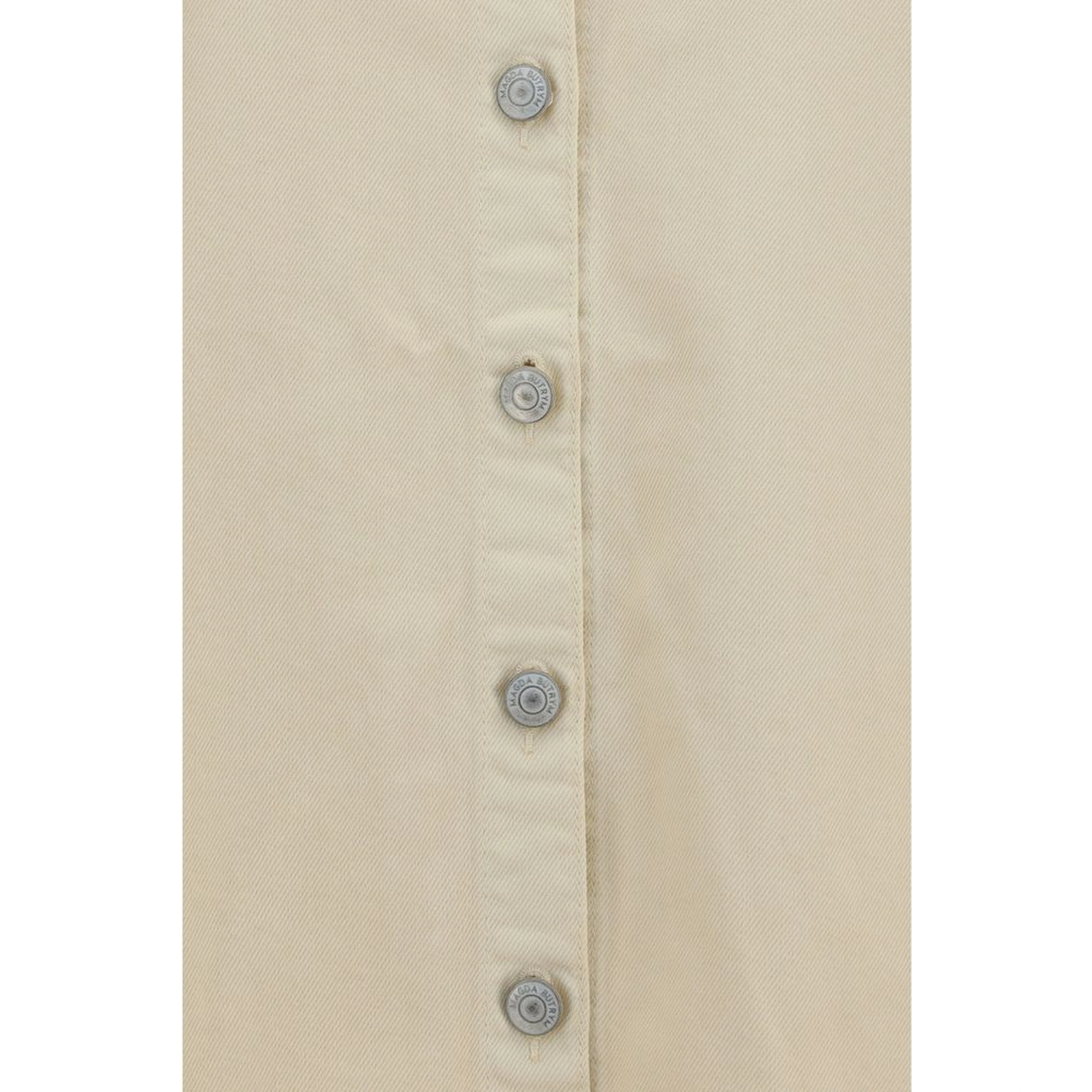Beige Denim Shirt