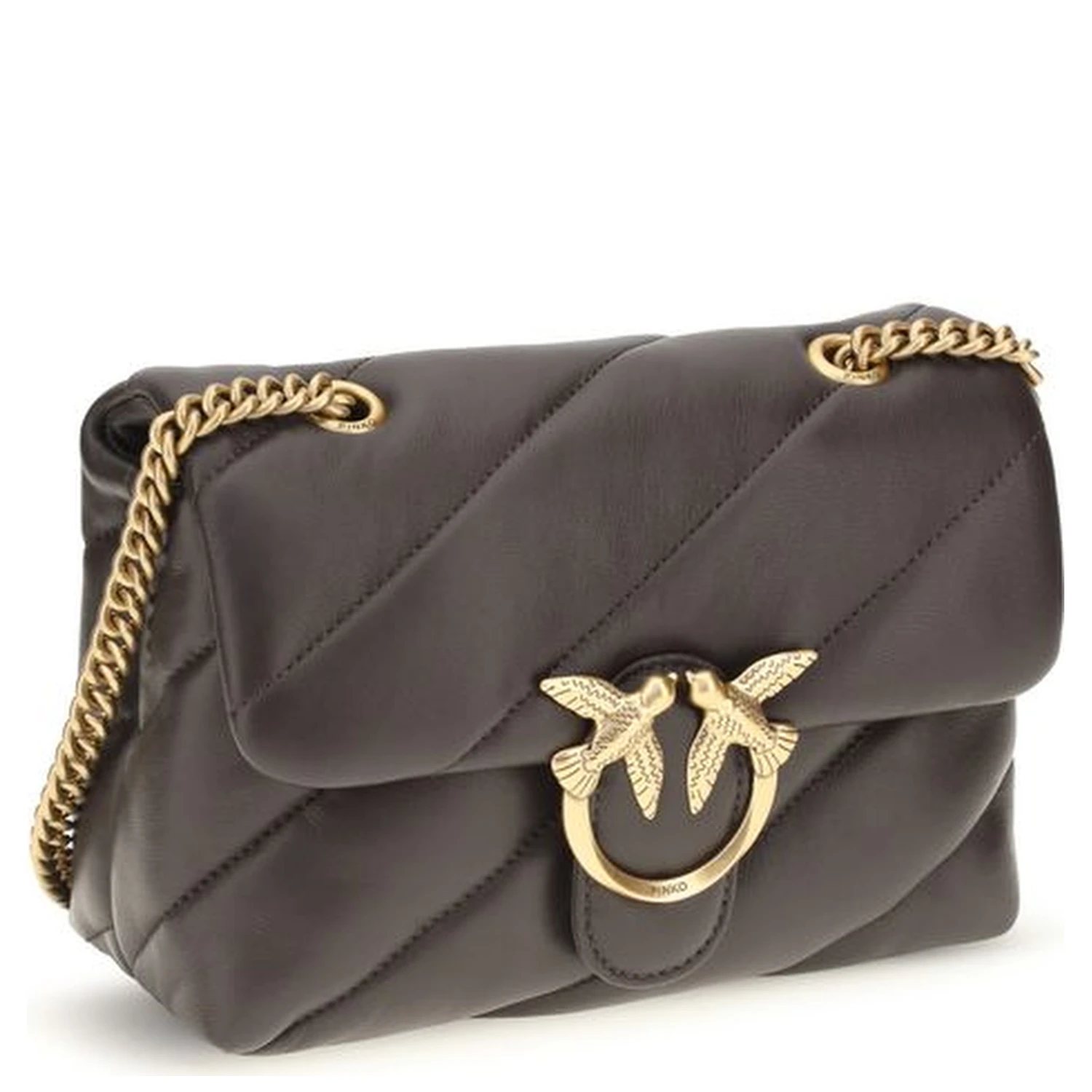 Brown Calf Leather Bos Taurus Shoulder Bag