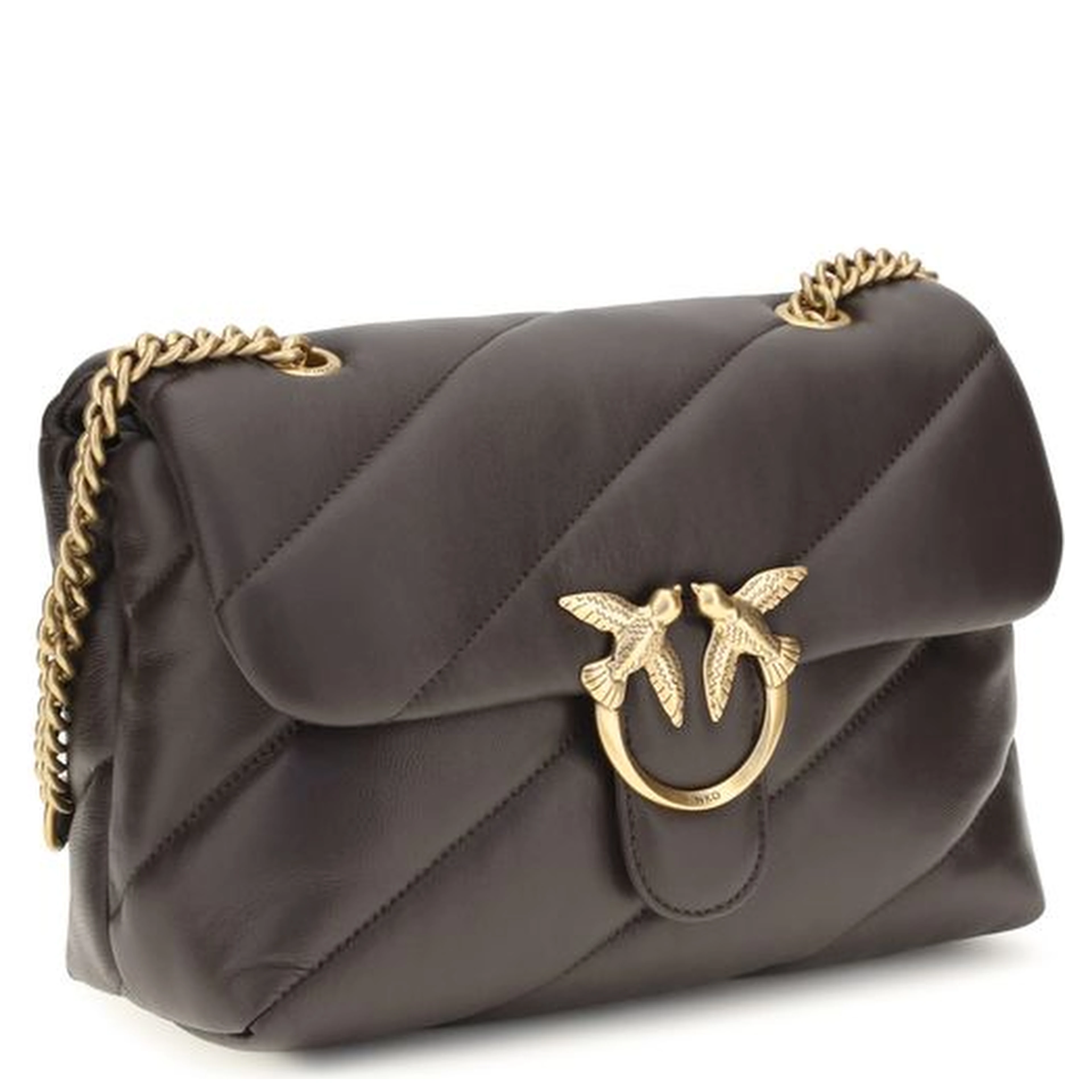Brown Calf Leather Bos Taurus Shoulder Bag