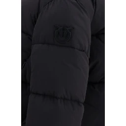 Black Nylon Full-Length Jacket