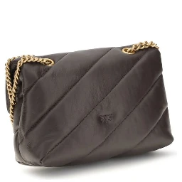 Brown Calf Leather Bos Taurus Shoulder Bag